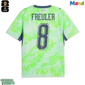 Schweiz Remo Freuler #8 Replika Udebanetrøje VM 2026 Kortærmet